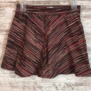 Red/maroon skirt